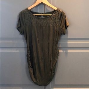 Motherhood Maternity Lace Top Tee